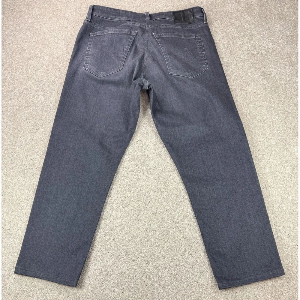AG Adriano Goldschmied Tellis Modern Slim Jeans Men's 38x32 (Fits 36x27) Gray